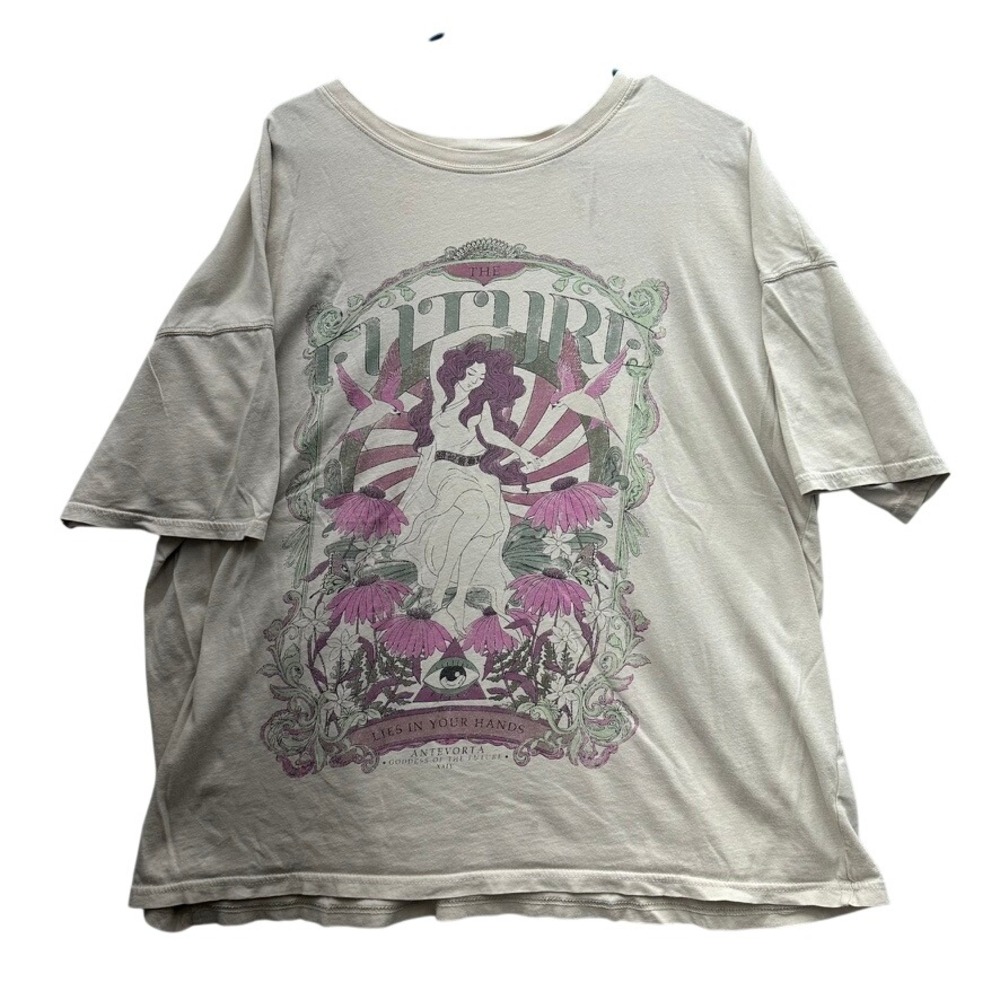 Arizona womens tan graphic tshirt